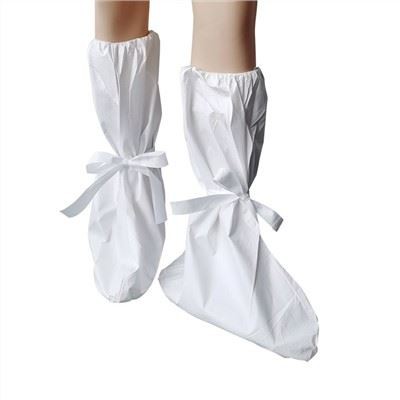 ストライプ入りマイクロポーラスシューズカバー